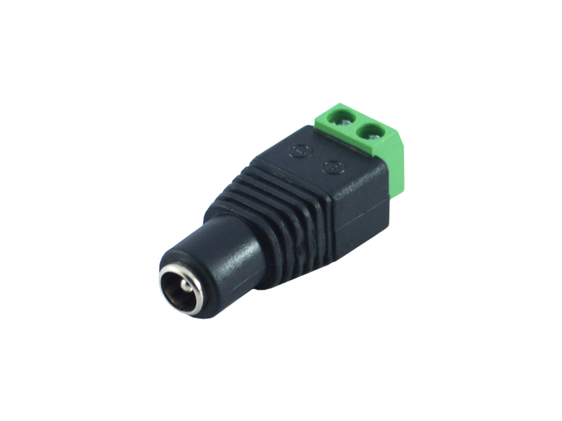 Solderless 5.5mm Female DC Connector - Image 1
